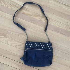 Studded crossbody bag